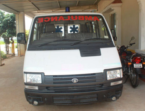 Vikasa Tarangini Seva USA, provided ambulance to serve people who are in need
