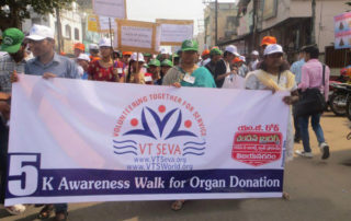 Five km Walkathon Awareness on Organ Donation