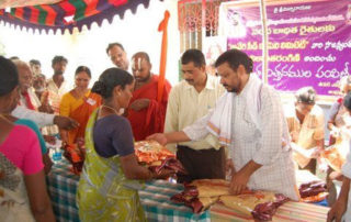 Flood relief Activity Helping Poor Cloth Distribution