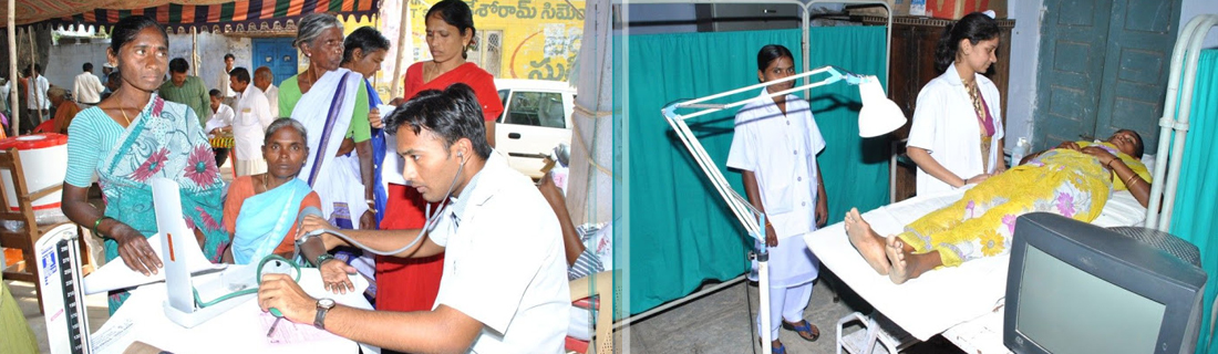 Free Health Checkup Camp For poor People Collage Vikasa Tarangini