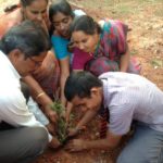 Karthikavana Mahotsavam celebrated by Nethra Vidyalaya Planting Trees