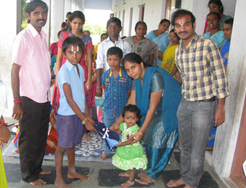 Kudos to Vikasa Tarangini Chinnaganjam team for distributing school Uniforms to our children at Katarivaripalem School