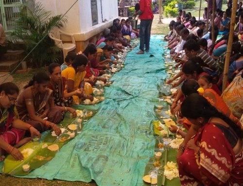 Free Food Distribution in Mandasa