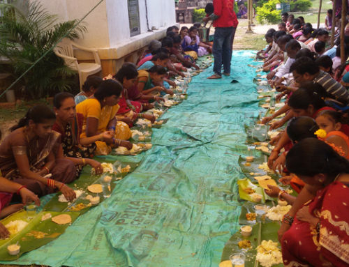 Free Food Distribution in Mandasa