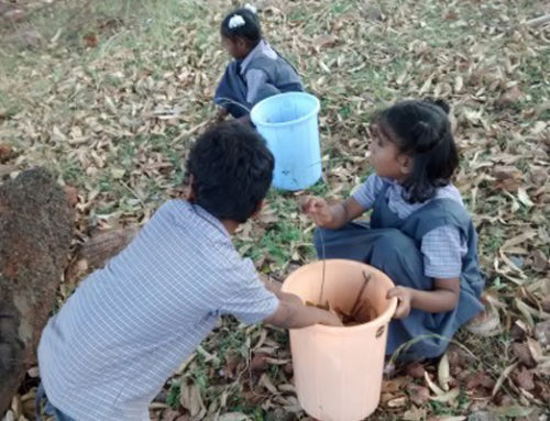 Nethra Vidyalaya – Swach Bharath Program by Blind Students