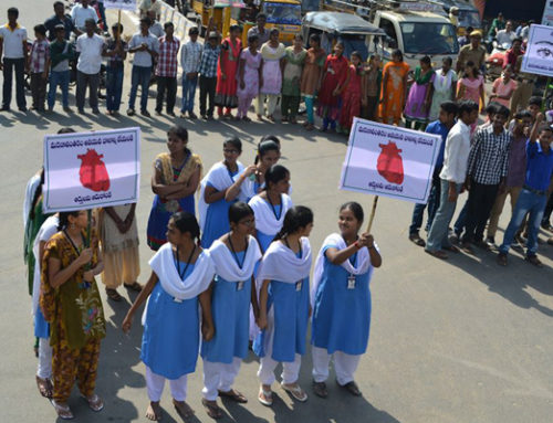 Walk-a-Thon at Srikakulam headquarters.