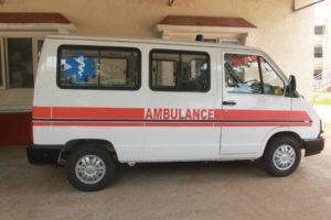 Vikasa Tarangini Seva USA, provided ambulance to serve people who are in need