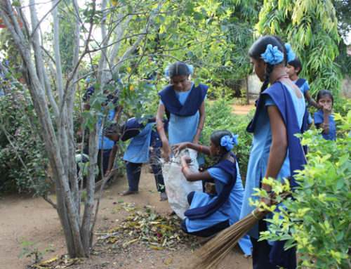Swach Bharath Program by Allampally Students