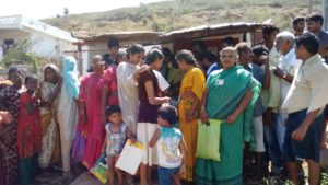 Vikasa Tarangini Team Annadhanam Food For Hunger in Guntur Nandigama Sattenpalli Mandal