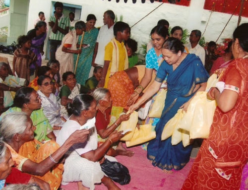 Free Clothes Distribution at Suryapeta