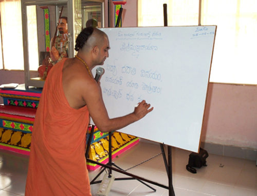 Teachers’ Training for Jeeyar Gurukulams Teachers in Tribal Areas