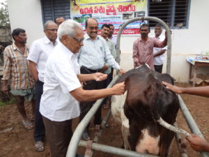 Karimnagar Vikasa Tarangini conducted Veterinary Animal Camp