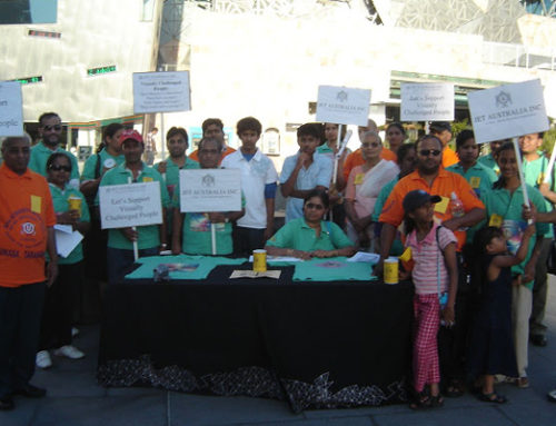 JAN 04 2010 – “WORLD BRAILLE DAY”  By VTSeva & JET Australia