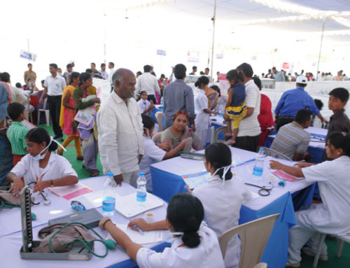 Vikasa Tarangini Conducted Mega Health Camp at Sri Ramanagar Center in Hyderabad