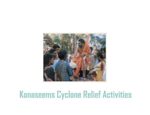 Konaseems Cyclone Relief Activities