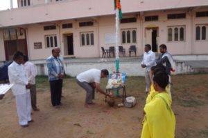 Republic day celebrations in Vedha Bhavan - Karimnagar