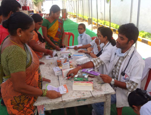 Mahila Arogya and General camp in Karimnagar