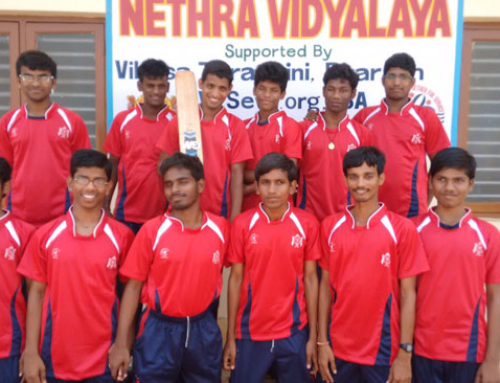 Nethra Vidyalaya WON the State Level Cricket Tournament