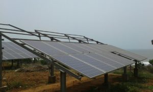 Solar Panel Repair After Hud Hud Varija Asram