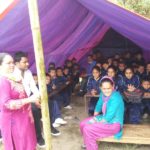 Distribution of Tents NEPAL Earth quake Victims Vikasa Tarangini