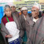 JET Vikasa Tarangini Distribution of Blankets NEPAL Earth quake Victims