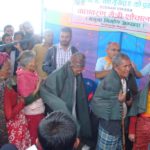 Nepal VT Vikasa Tarangini Nepal Relief aid Blankets Distribution
