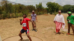 Nethra Vidyalaya Blind Student Playing Sports