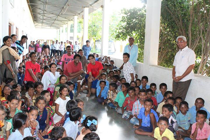 USA VT Youth  visited  Allampally