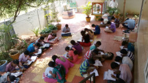 Vikasa Tarangini Conducted Drawing Competitions To Children Rajam