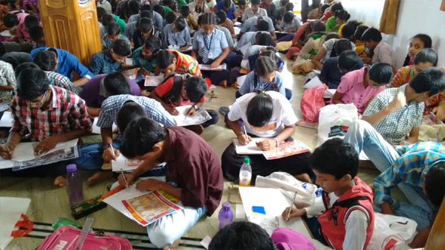 Drawing Competitions Conducted in Rajam