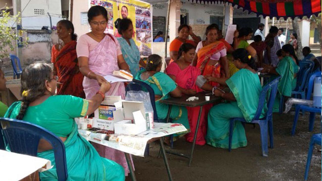 Mahila Arogya Cancer Awareness Camp Vijayawada