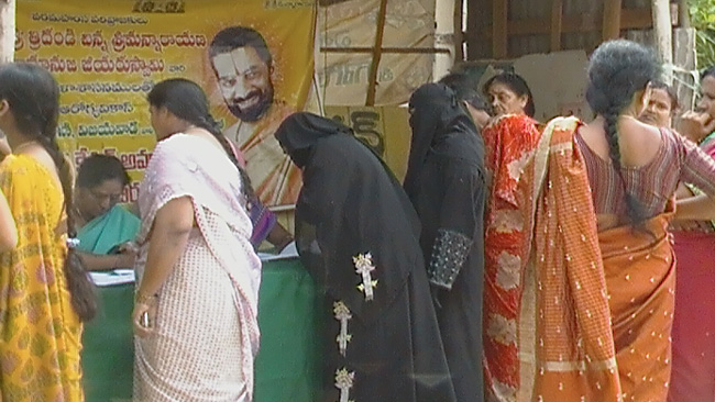 Vijayawada Vikasa Tarangini Conducted Women Health Camp in Ramakrishnapuram