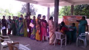  Cancer Awareness Camp in Autonagar, Vijayawada
