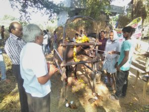 Devampally Vikasa Tarangini Karimnagar Conducted Free Veterinary Camp