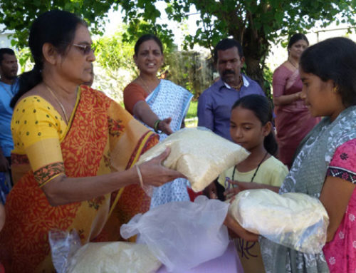 JET Vikasa Tarangini Chennai Distributed Free Rice, Clothes, Mats and Flood Relief Kits
