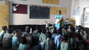 Prajna Classes in Government School @ KPHB Vikasa Tarangini