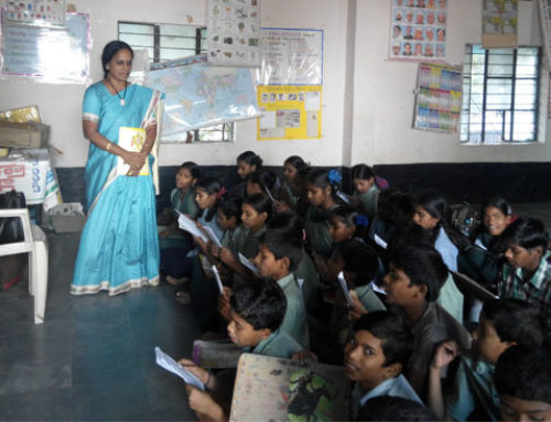 Prajna Classes in Government School @ KPHB Vikasa Tarangini