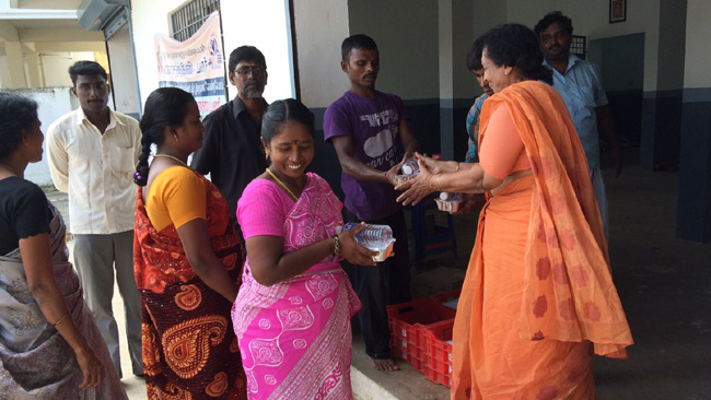 Vikasa Tarangini & Vikasa Tarangini Seva Flood Relief Activities in Chennai
