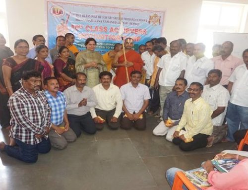 Students Camp at JIVA Campus for 10th Class Students