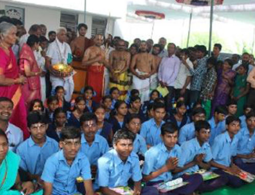 Jeeyar Gurukulam- Tribal School Students Graduated 10th Successfully