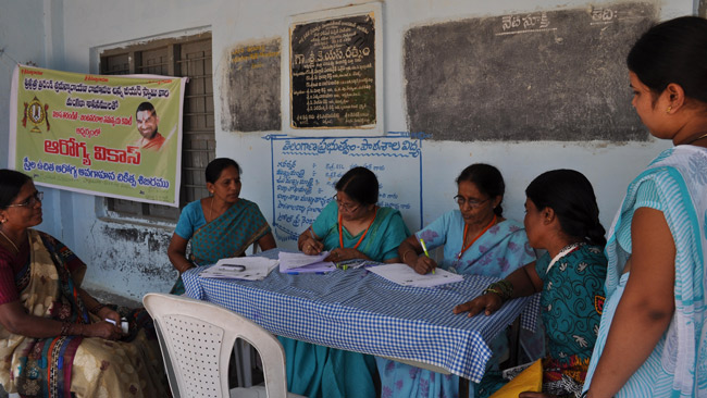 Vikasatarangini Women Health Care Camp in Proddutur