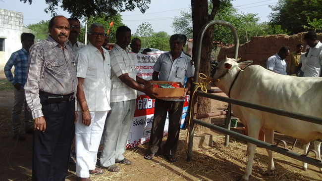 Vikasatarangini Conducted Veterinary Camp- Animal Protection