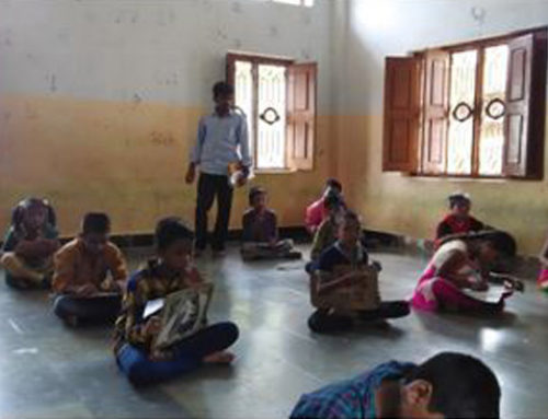 Entrance Test in Jeeyar Gurukulam- Tribal School