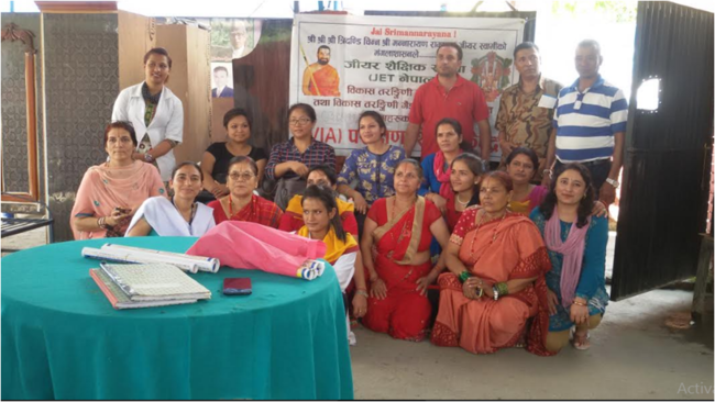 VIA Medical camp Conducted at Nepal Women health care