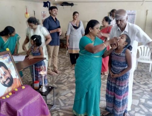 Distribution Of Swarnaprashana Ayurvedic Medicine at Ramanathapuram, Coimbatore