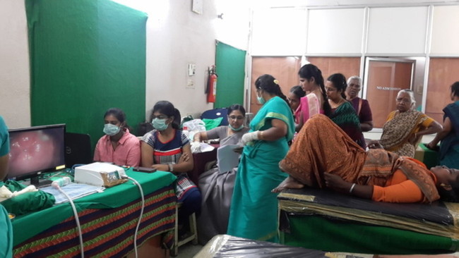 Mahila Arogya Vikas Team Women Health Care Camp Coimbatore