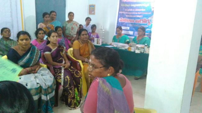 Medical Camp Conducted By Mahila Arogya Vikas Team
