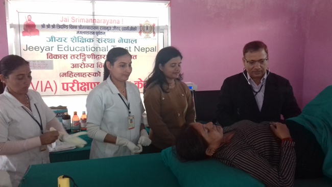 Women Health Care Camp Conducted At Nepal