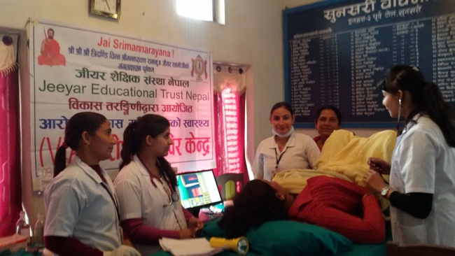 Cancer Awareness and Prevention Camp conducted by Nepal Vikasa Tarangini