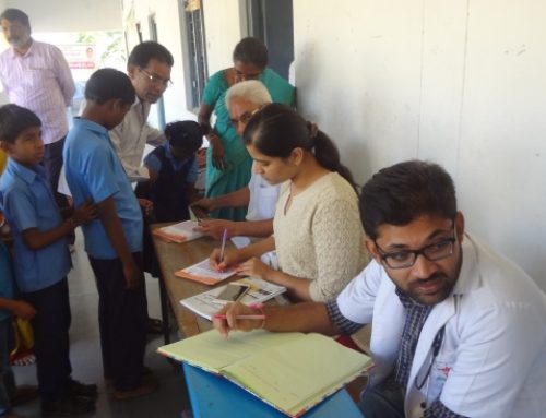 Vikasa Tarangini Conducted General Health Camp for Blind on Jan 4th